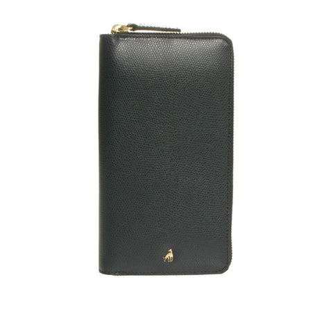 Siena Wallet Dark Blue Calfskin Dolphin
