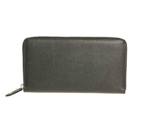 Veneto Wallet Black Calfskin Dolphin