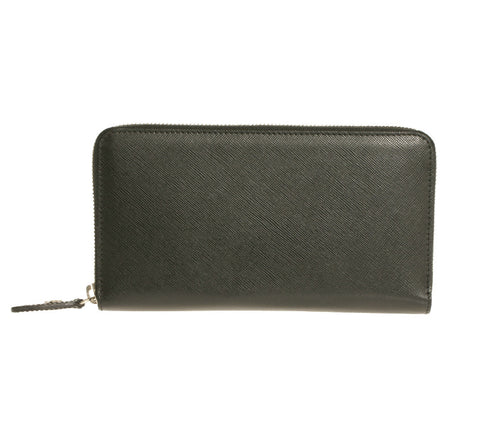 Veneto Wallet Black Calfskin Saffiano