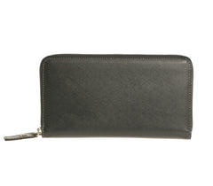 Veneto Wallet Dark Grey Calfskin Saffiano