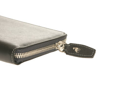 Veneto Wallet Dark Grey Calfskin Saffiano