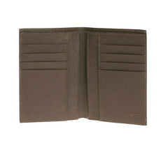 Wallet Dark Brown Calfskin Dolphin