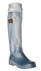 Woman Leather Rain Boots Jeans LAST CALL | US size 10