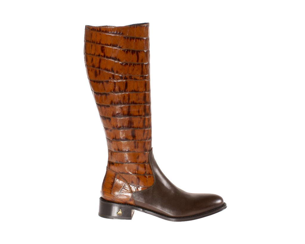 Italian leather riding boots best sale